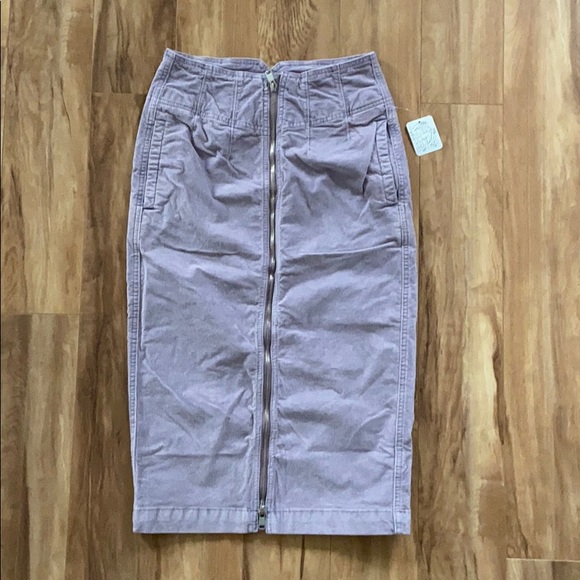 Free People Dresses & Skirts - Free People Woman’s Corduroy Midi Skirt